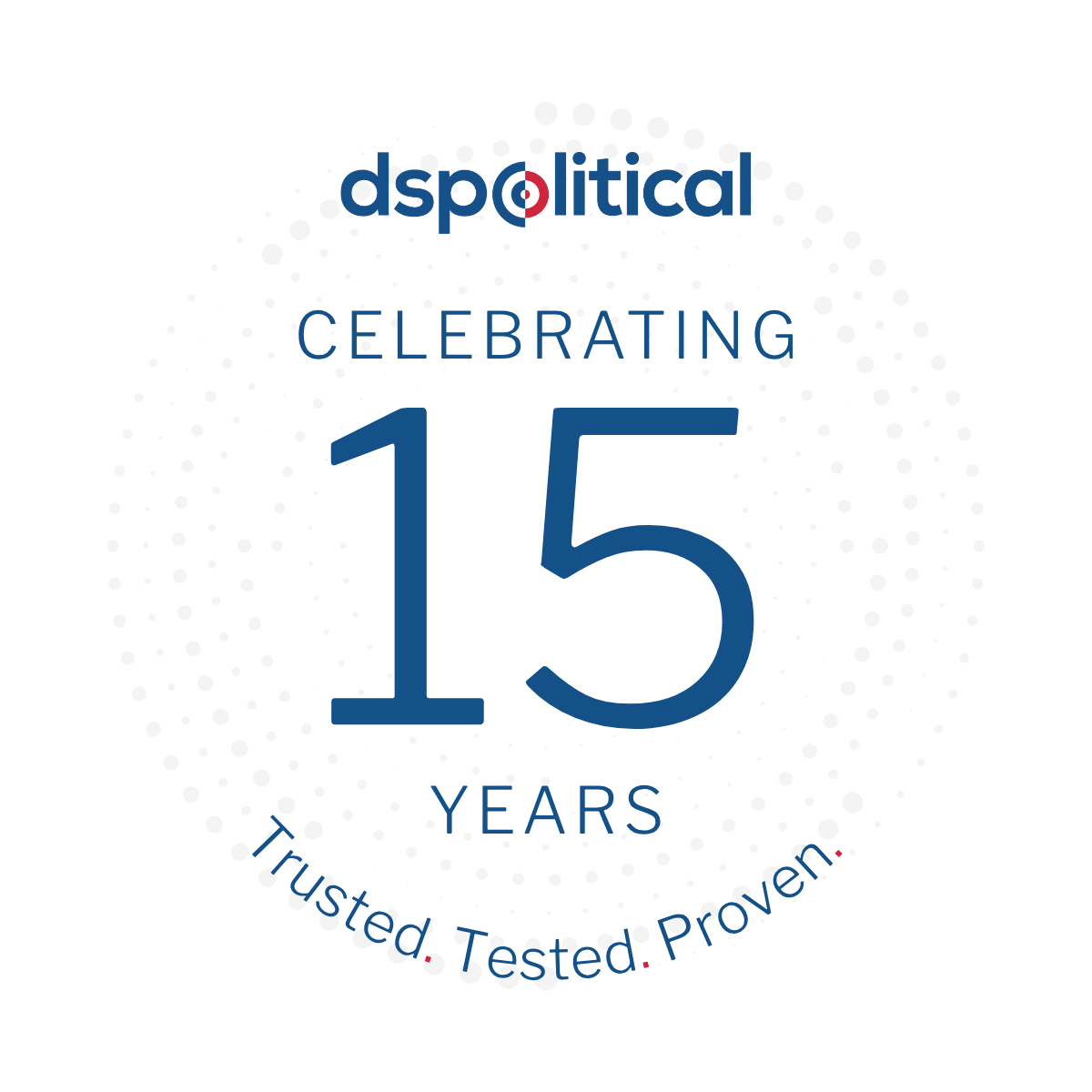DSPolitical Trusted Tested Proven Badge